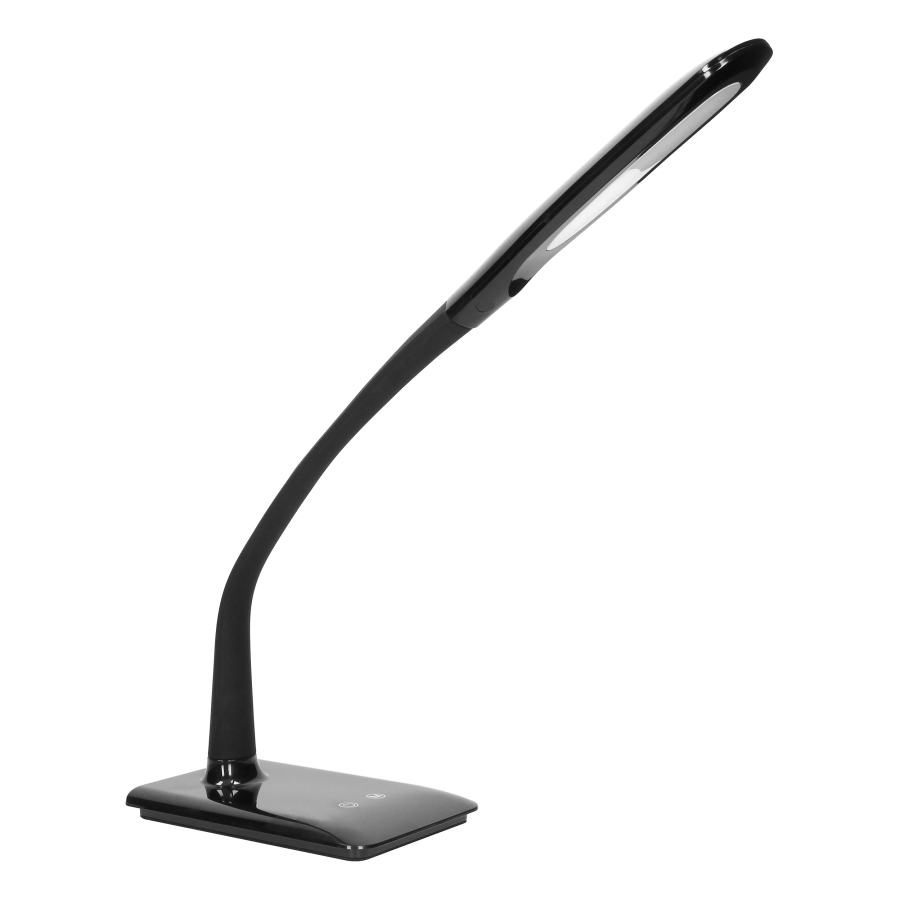 ERIE LED DIM 7W desk lamp with dimmer and color temperature adjustment 3000K-4000K-6000K, 400lm, black